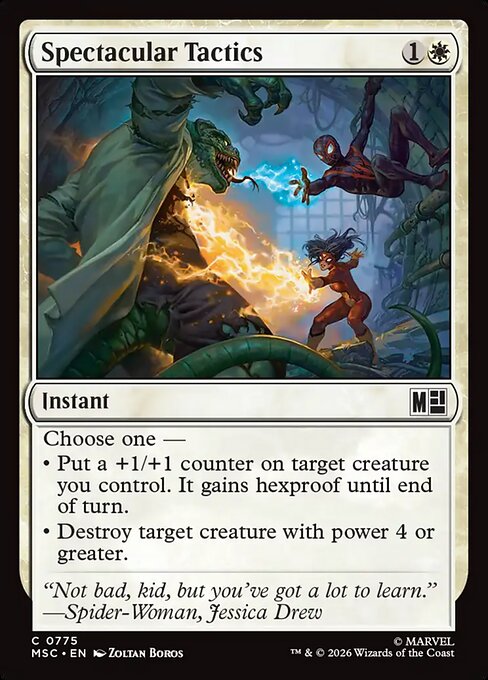 MSC, Spectacular Tactics, Standard, 775, C, Near Mint, Normal, EN