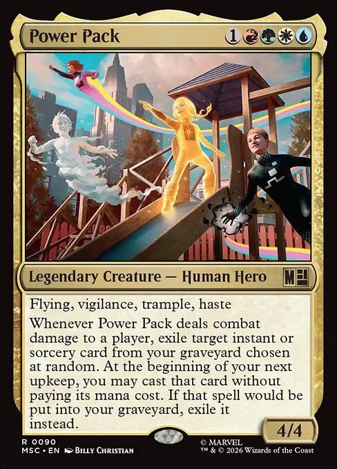 MSC, Power Pack, Standard, 90, R, Near Mint, Normal, EN