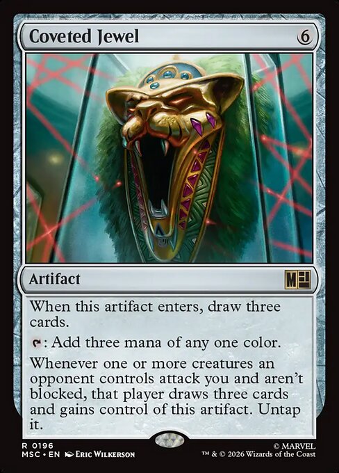 MSC, Coveted Jewel, Standard, 196, R, Near Mint, Normal, EN