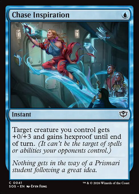 SOS, Chase Inspiration, Standard, 41, C, Near Mint, (Foil), EN
