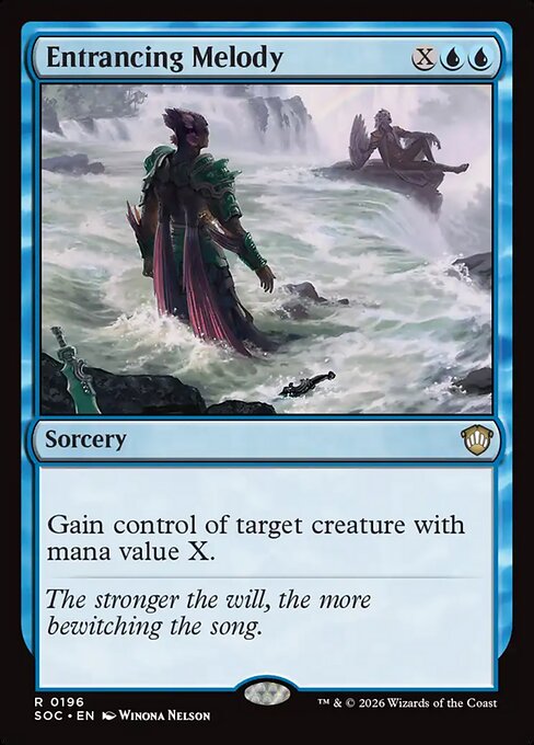 SOC, Entrancing Melody, Standard, 196, R, Near Mint, Normal, EN