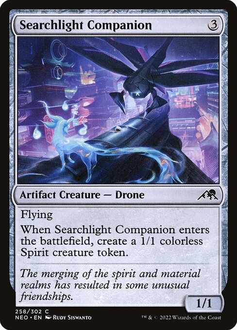 NEO, Searchlight Companion, Standard, 258, C, Near Mint, Normal, EN