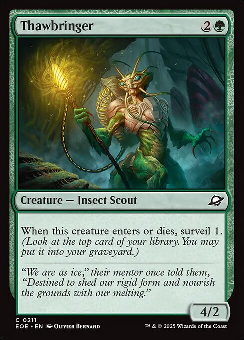 EOE, Thawbringer, Standard, 211, C, Near Mint, Normal, EN