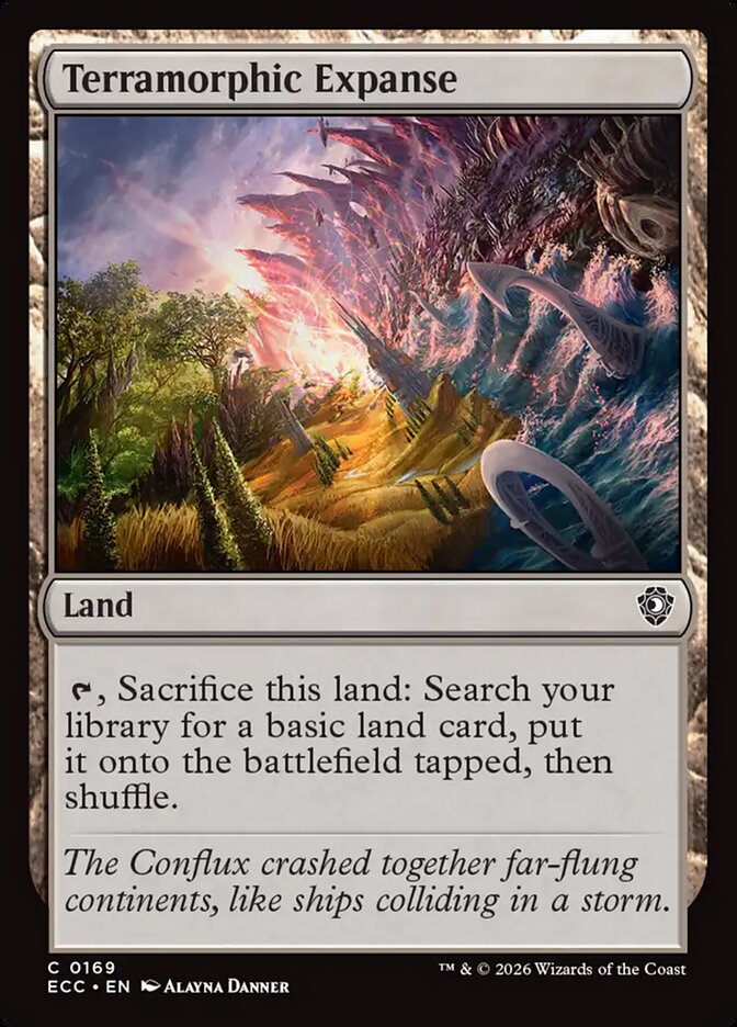 ECC, Terramorphic Expanse, Standard, 169, C, Near Mint, Normal, EN
