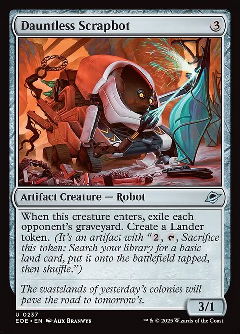 EOE, Dauntless Scrapbot, Standard, 237, U, Near Mint, (Foil), EN
