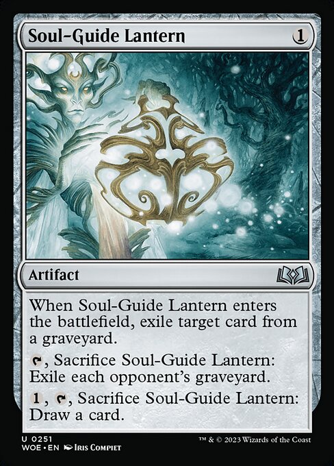 WOE, Soul-Guide Lantern, Standard, 251, U, Near Mint, (Foil), EN