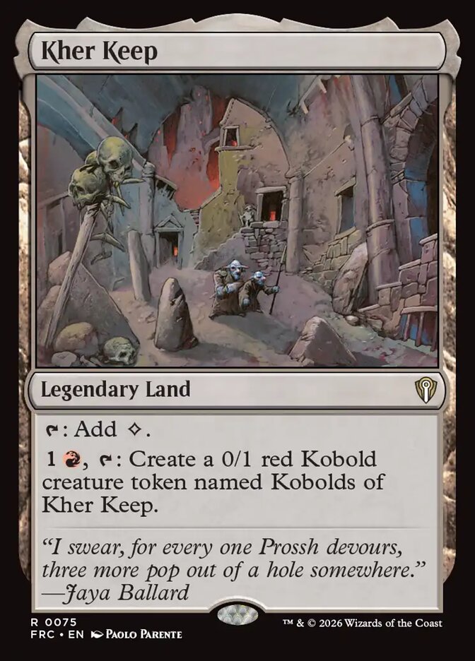 FRC, Kher Keep, Standard, 75, R, Near Mint, Normal, EN