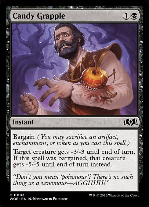 WOE, Candy Grapple, Standard, 83, C, Near Mint, (Foil), EN