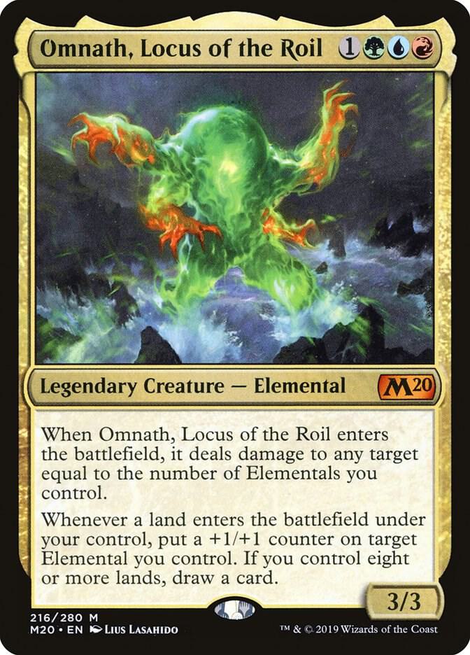 M20, Omnath, Locus of the Roil, Standard, 216, M, Near Mint, Normal, EN