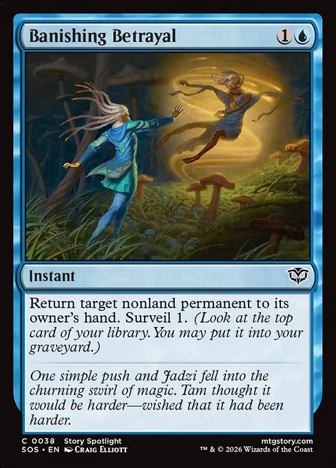 SOS, Banishing Betrayal, Standard, 38, C, Near Mint, Normal, EN