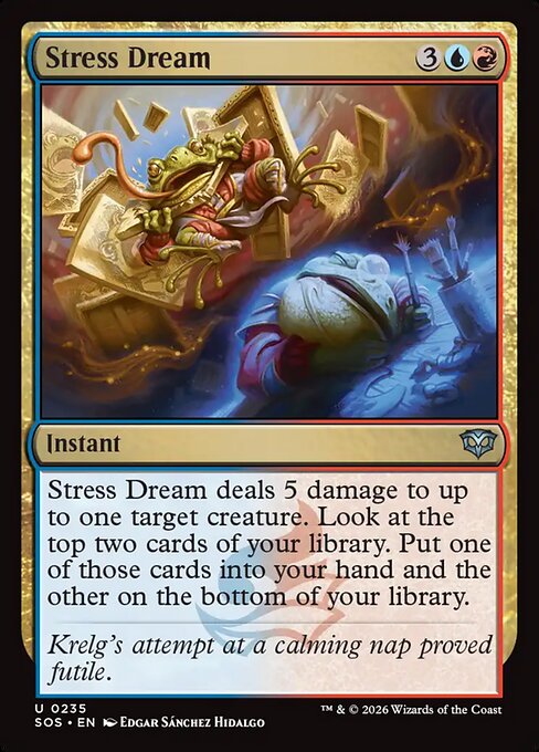 SOS, Stress Dream, Standard, 235, U, Near Mint, (Foil), EN