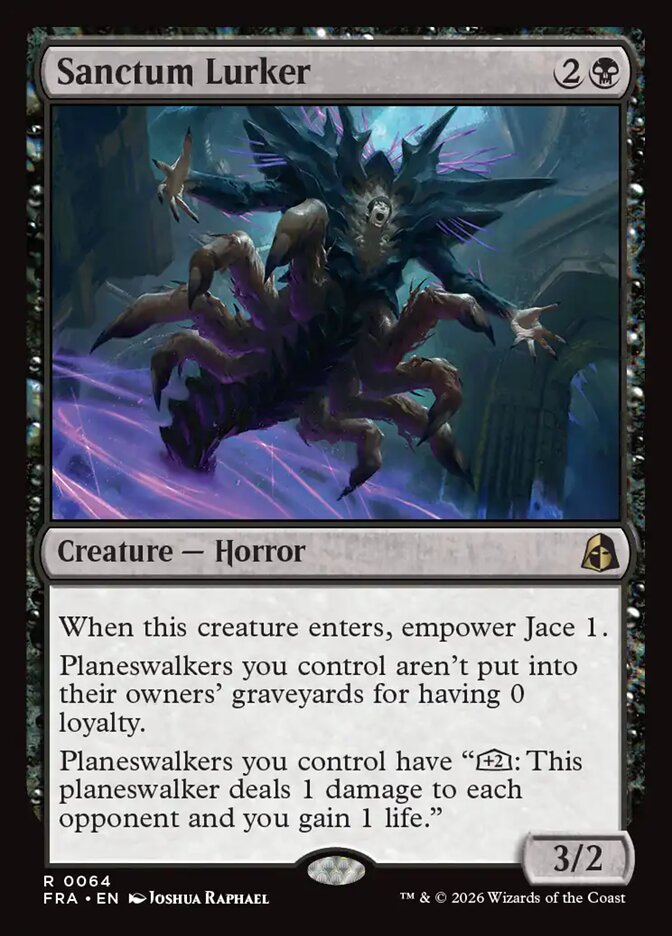 FRA, Sanctum Lurker, Standard, 64, R, Near Mint, Normal, EN