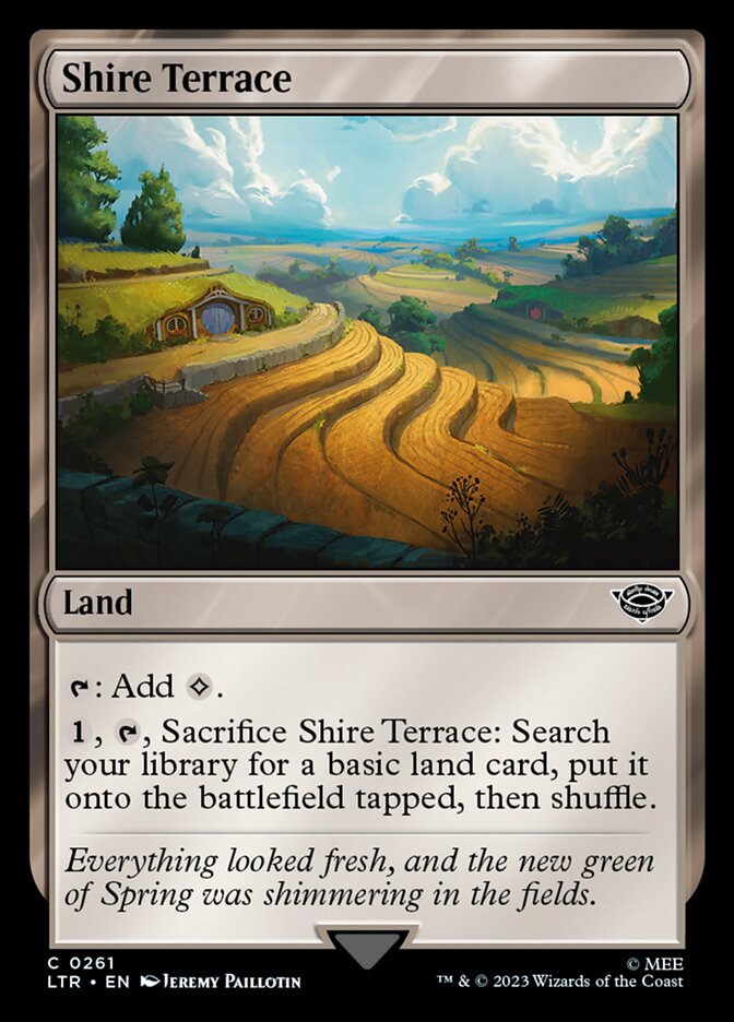 LTR, Shire Terrace, Standard, 261, C, Near Mint, Normal, EN