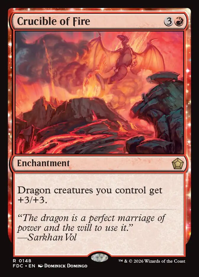 FDC, Crucible of Fire, Standard, 148, R, Near Mint, Normal, EN