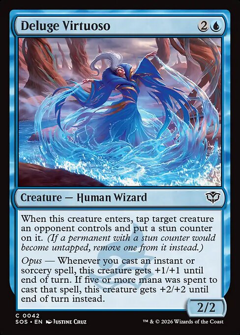 SOS, Deluge Virtuoso, Standard, 42, C, Near Mint, Normal, EN