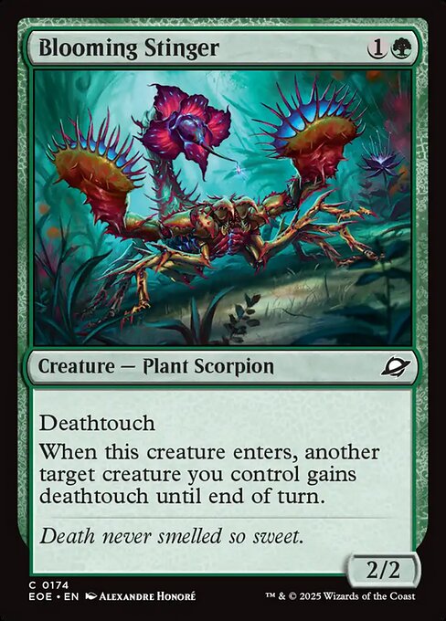 EOE, Blooming Stinger, Standard, 174, C, Near Mint, Normal, EN