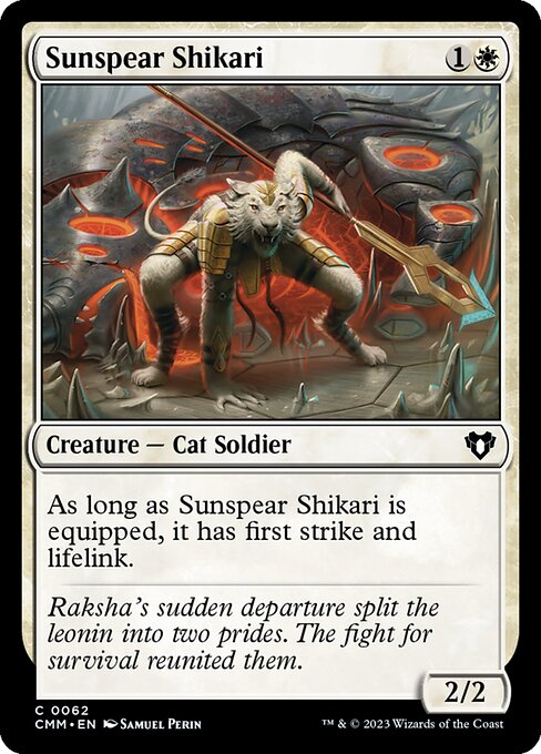 CMM, Sunspear Shikari, Standard, 62, C, Near Mint, Normal, EN