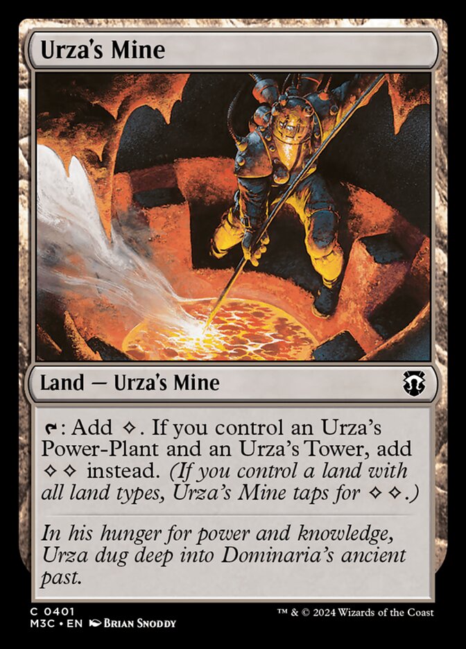 M3C, Urza's Mine, Standard, 401, C, Near Mint, Normal, EN