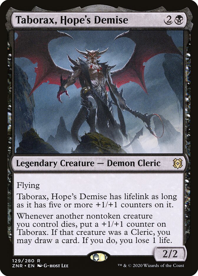 ZNR, Taborax, Hope's Demise, Standard, 129, R, Near Mint, Normal, EN