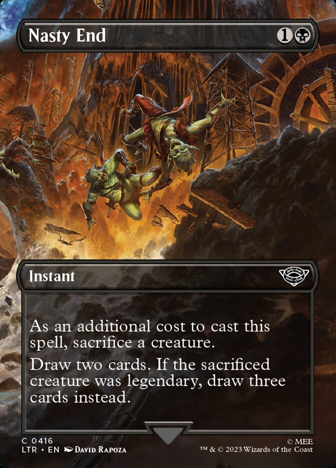 LTR, Nasty End, (Borderless), 416, C, Near Mint, Normal, EN