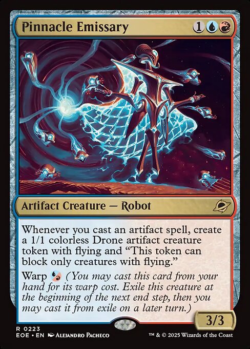 EOE, Pinnacle Emissary, Standard, 223, R, Near Mint, (Foil), EN