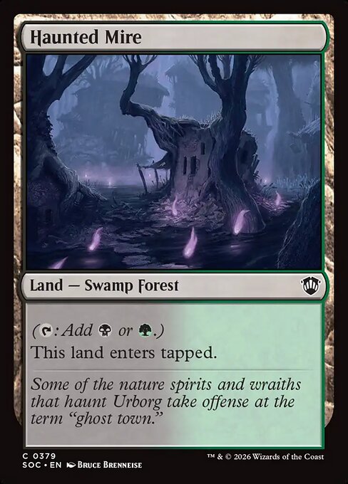 SOC, Haunted Mire, Standard, 379, C, Near Mint, Normal, EN