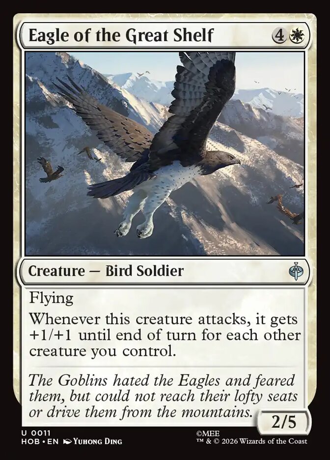 HOB, Eagle of the Great Shelf, Standard, 11, U, Near Mint, Normal, EN