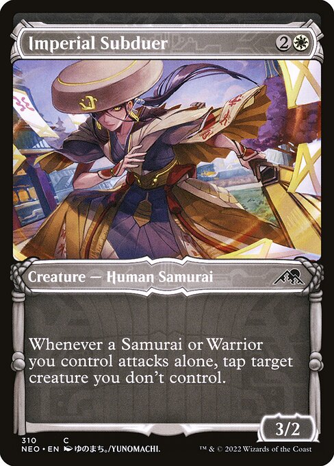 NEO, Imperial Subduer, (Showcase), 310, C, Near Mint, (Foil), EN