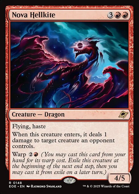 EOE, Nova Hellkite, Standard, 148, R, Near Mint, Normal, EN