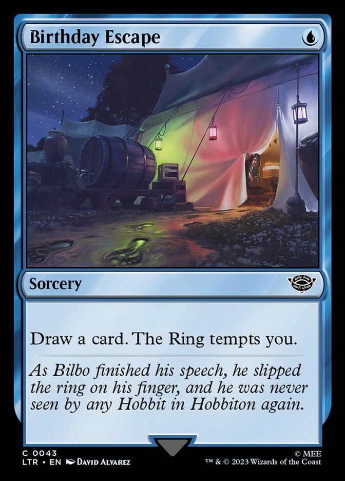 LTR, Birthday Escape, Standard, 43, C, Near Mint, Normal, EN