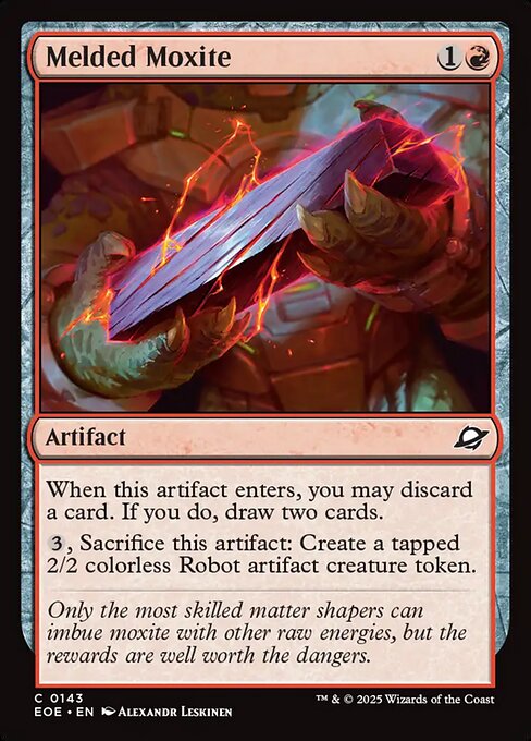 EOE, Melded Moxite, Standard, 143, C, Near Mint, Normal, EN