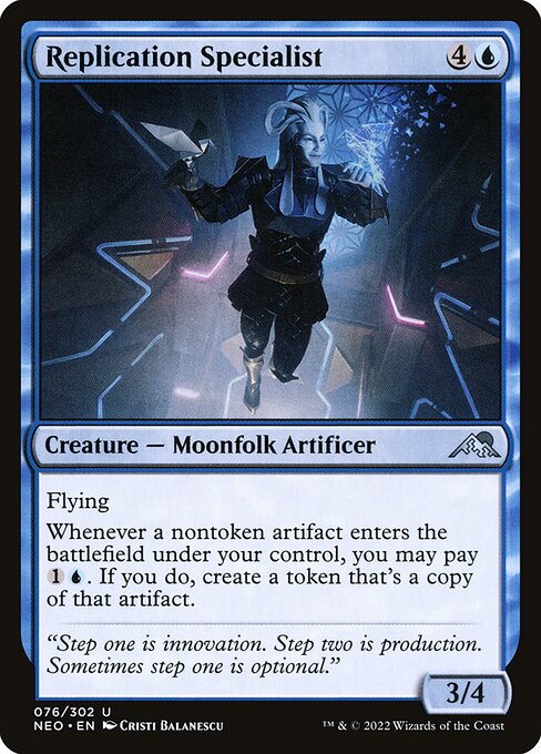 NEO, Replication Specialist, Standard, 76, U, Near Mint, Normal, EN