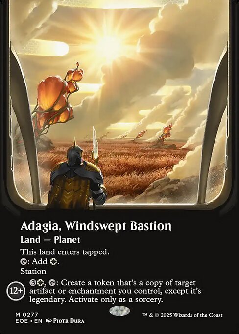 EOE, Adagia, Windswept Bastion, (Showcase), 277, M, Near Mint, Normal, EN