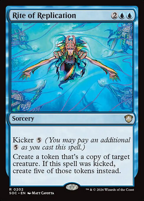 SOC, Rite of Replication, Standard, 202, R, Near Mint, Normal, EN