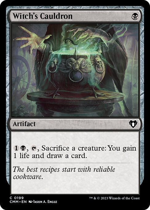 CMM, Witch's Cauldron, Standard, 199, C, Near Mint, Normal, EN