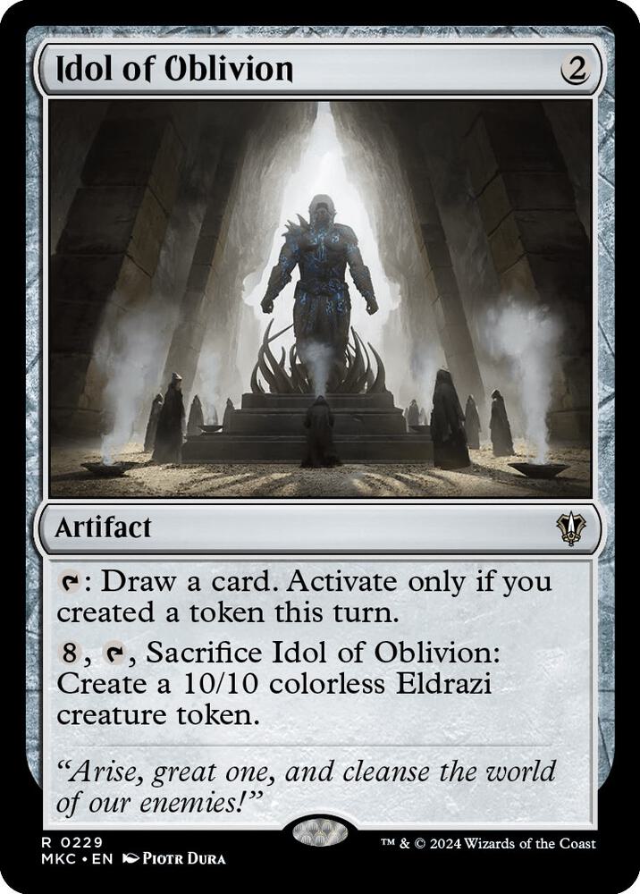 MKC, Idol of Oblivion, Standard, 229, R, Near Mint, Normal, EN