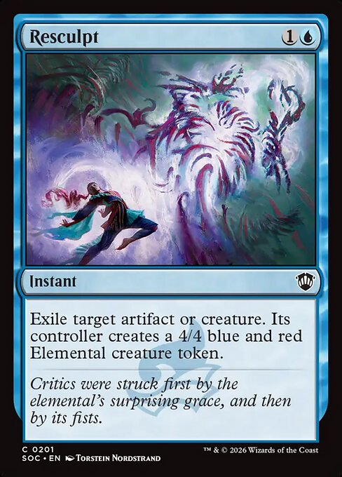 SOC, Resculpt, Standard, 201, C, Near Mint, Normal, EN