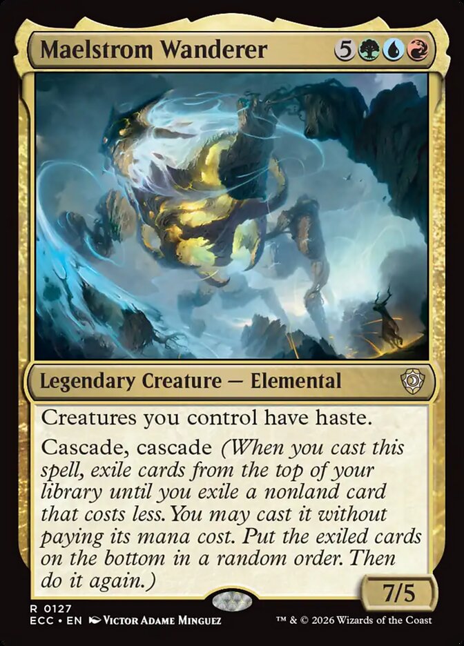 ECC, Maelstrom Wanderer, Standard, 127, R, Near Mint, Normal, EN