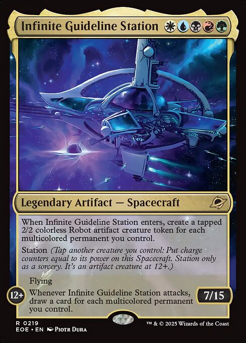 EOE, Infinite Guideline Station, Standard, 219, R, Near Mint, Normal, EN