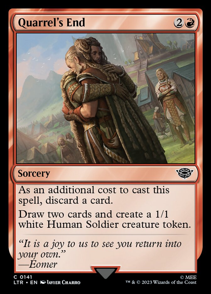 LTR, Quarrel's End, Standard, 141, C, Near Mint, Normal, EN
