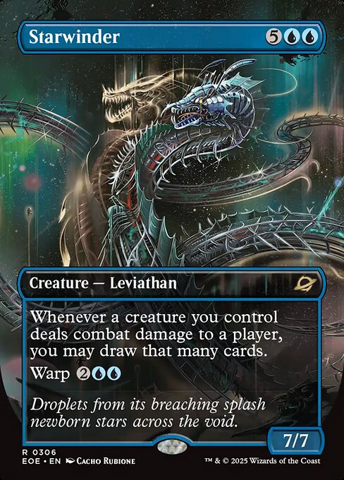 EOE, Starwinder, (Borderless), 306, R, Near Mint, (Foil), EN