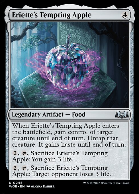 WOE, Eriette's Tempting Apple, Standard, 245, U, Near Mint, Normal, EN