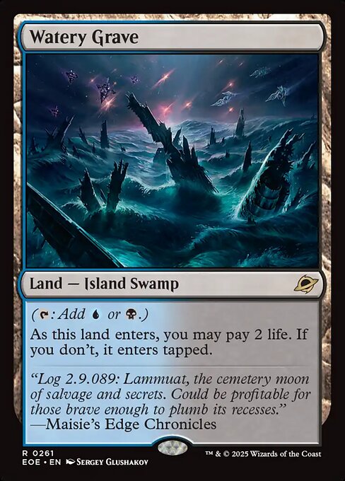 EOE, Watery Grave, Standard, 261, R, Near Mint, Normal, EN