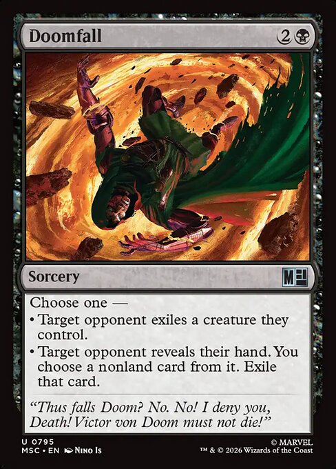 MSC, Doomfall, Standard, 795, U, Near Mint, Normal, EN