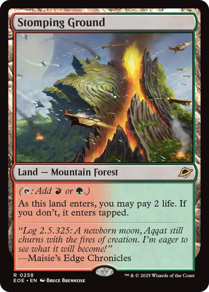 EOE, Stomping Ground, Standard, 258, R, Near Mint, Normal, EN