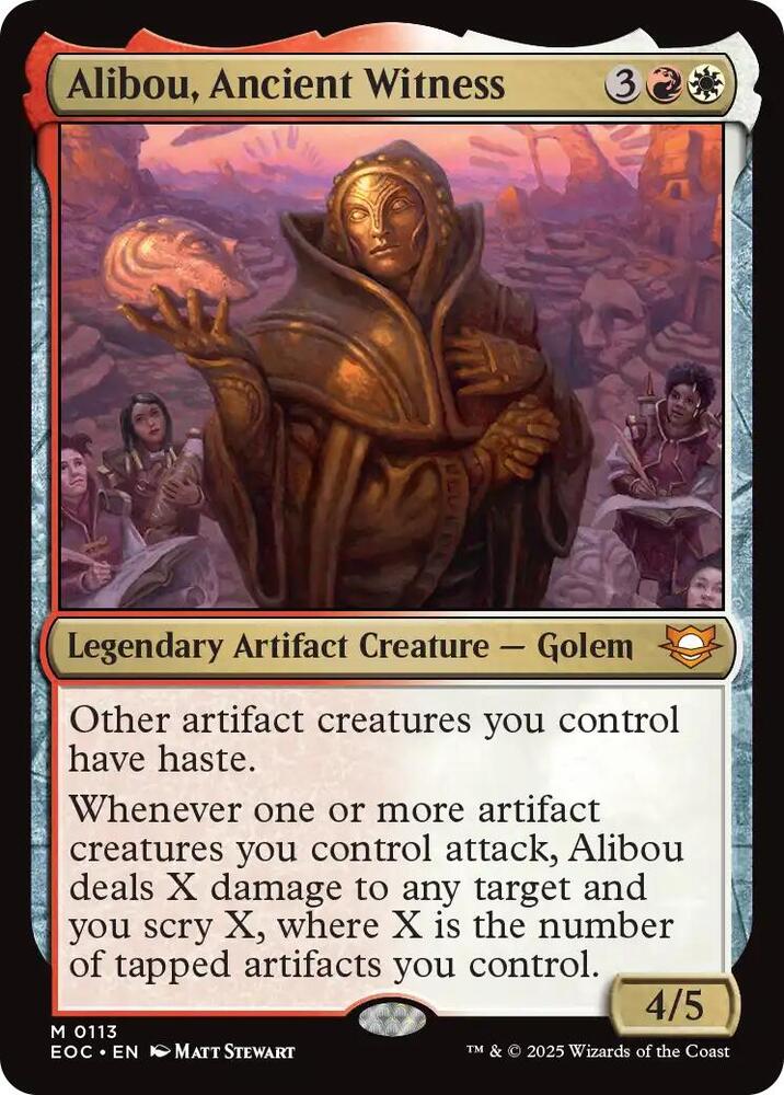 EOC, Alibou, Ancient Witness, Standard, 113, M, Near Mint, Normal, EN