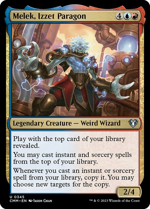 CMM, Melek, Izzet Paragon, Standard, 345, U, Near Mint, Normal, EN