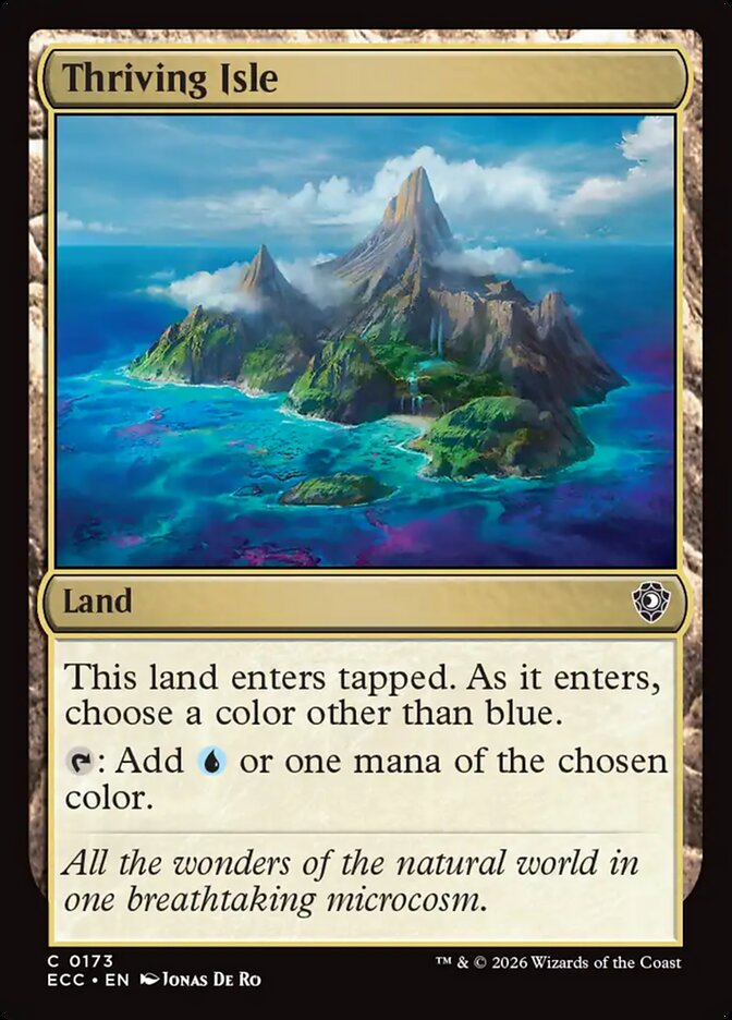 ECC, Thriving Isle, Standard, 173, C, Near Mint, Normal, EN