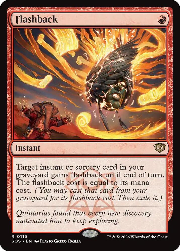 SOS, Flashback, Standard, 115, R, Near Mint, Normal, EN