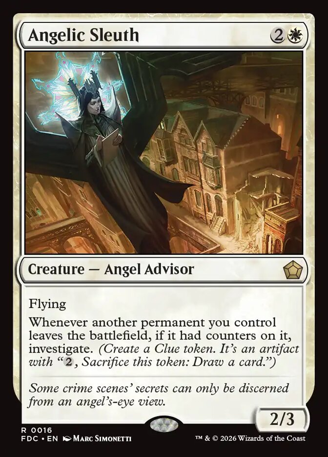 FDC, Angelic Sleuth, Standard, 16, R, Near Mint, Normal, EN